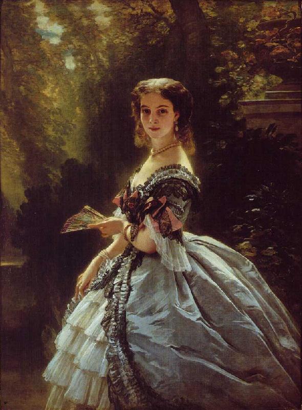 Franz Xaver Winterhalter Princess Elizabeth Esperovna Belosselsky-Belosenky, Princess Troubetskoi